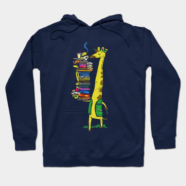 Mealtime at the Zoo Hoodie by Pixelmania